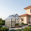 Gewächshaus 210 x 183 x 304 cm, verstärkte Konstruktion, Polycarbonat 6 mm Gewächshaus 210 x 183 x 304 cm, verstärkte Konstruktion, Polycarbonat 6 mm