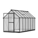 Gewächshaus 210 x 183 x 360 cm, verstärkte Konstruktion, Polycarbonat 6 mm