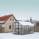 Gewächshaus 210 x 183 x 360 cm, verstärkte Konstruktion, Polycarbonat 6 mm