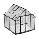 Gewächshaus 234 × 244 × 254 cm, verstärkte Konstruktion, Polycarbonat 6 mm