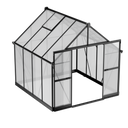 Gewächshaus 234 × 244 × 254 cm, verstärkte Konstruktion, Polycarbonat 6 mm