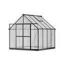 Gewächshaus 234 × 244 × 254 cm, verstärkte Konstruktion, Polycarbonat 6 mm