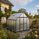 Gewächshaus 234 x 244 x 312 cm, verstärkte Konstruktion, Polycarbonat 6 mm