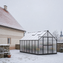 Gewächshaus 240 x 244 x 429 cm, verstärkte Konstruktion, Polycarbonat 6 mm