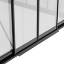 Gewächshaus 240 x 244 x 488 cm, verstärkte Konstruktion, Polycarbonat 6 mm