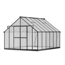 Gewächshaus 245 x 305 x 370 cm, verstärkte Konstruktion, Polycarbonat 6 mm