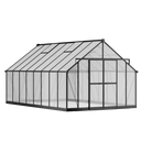 Gewächshaus 245 x 305 x 488 cm, verstärkte Konstruktion, Polycarbonat 6 mm