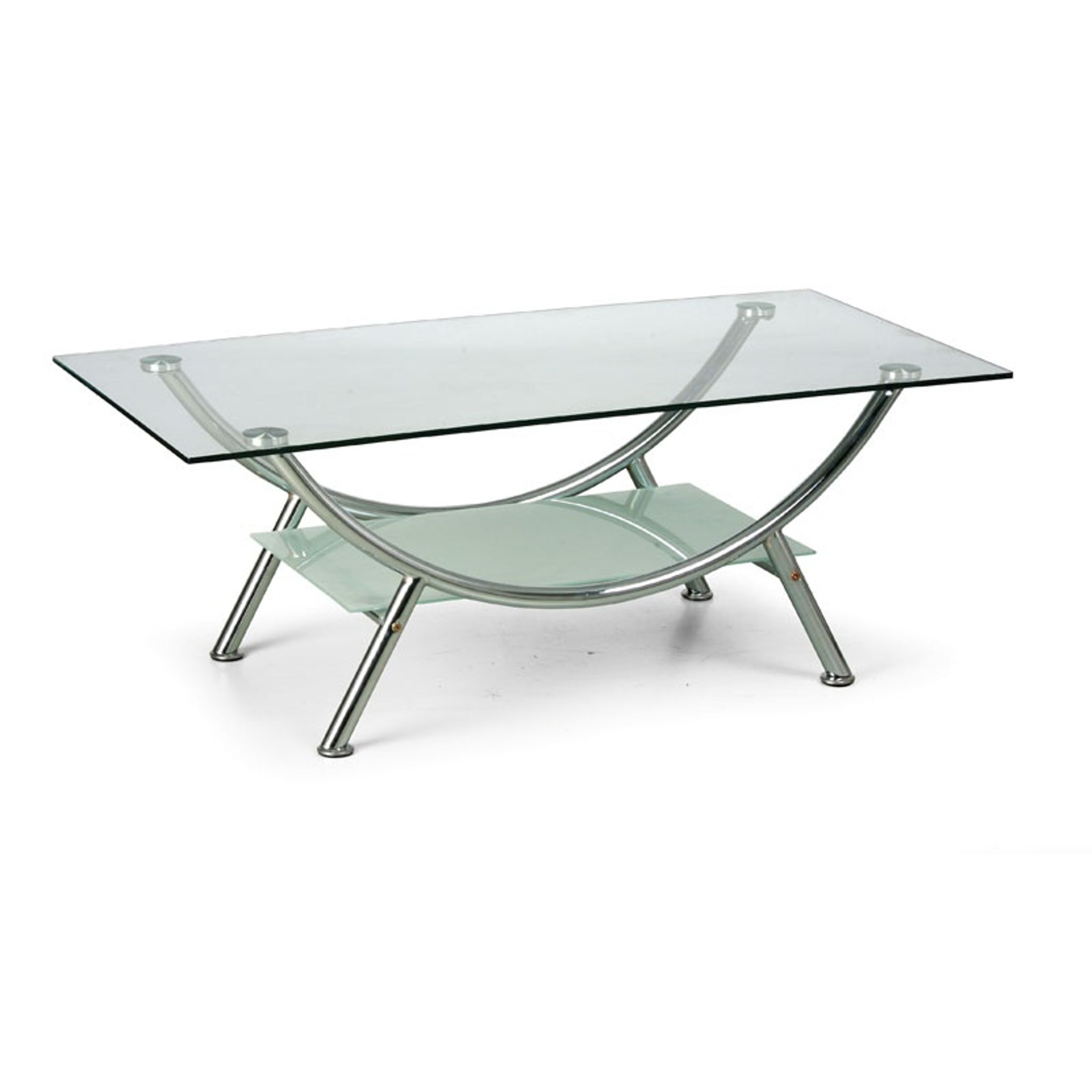 Glas-Couchtisch TEA, 120x60 cm