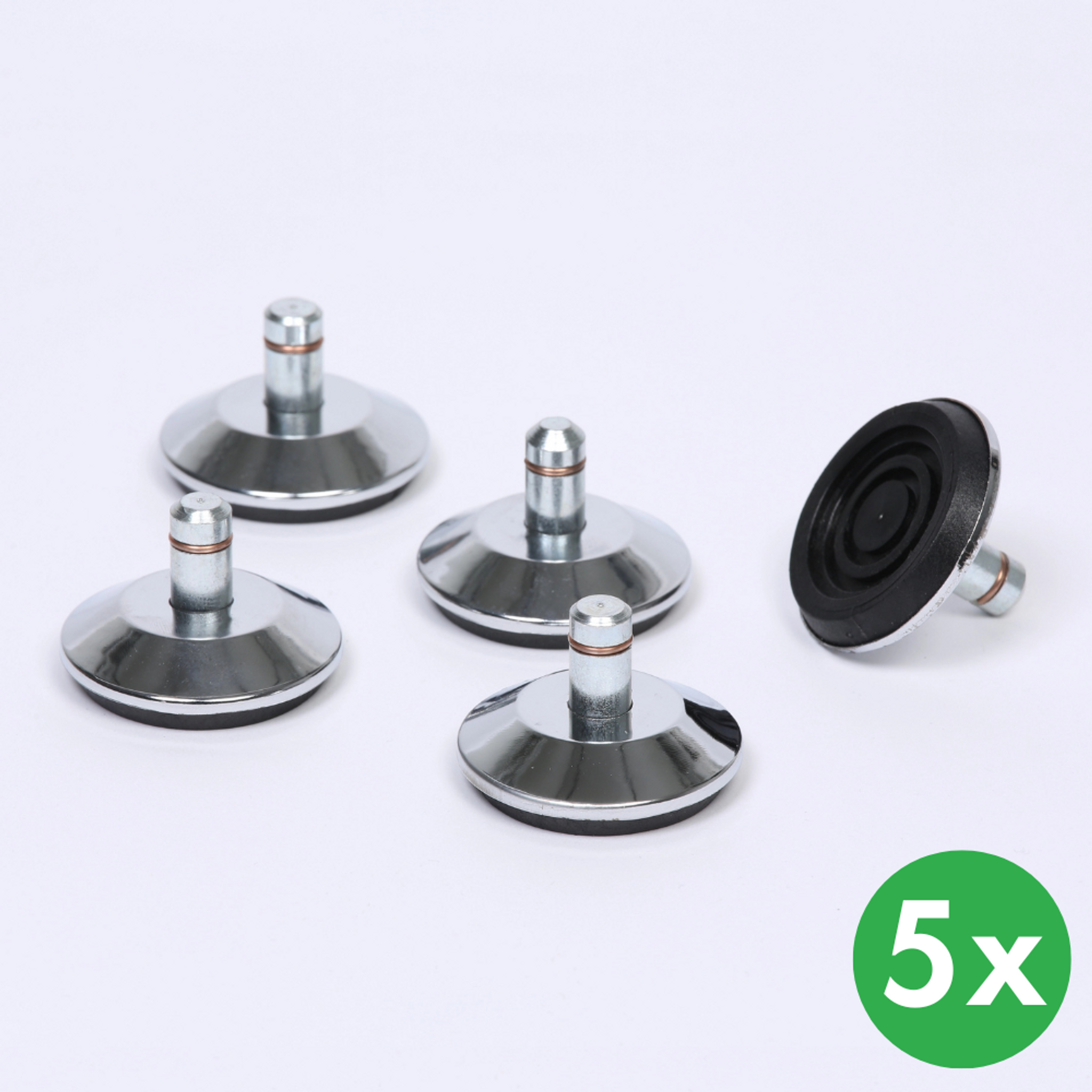 Gleiter für Werkstattstühle, 50 mm, Satz à 5 Stück
