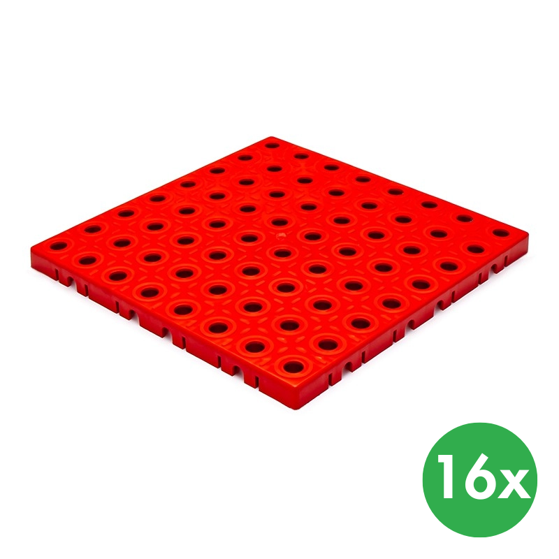 GripTil Floor Tile Red 25 cm