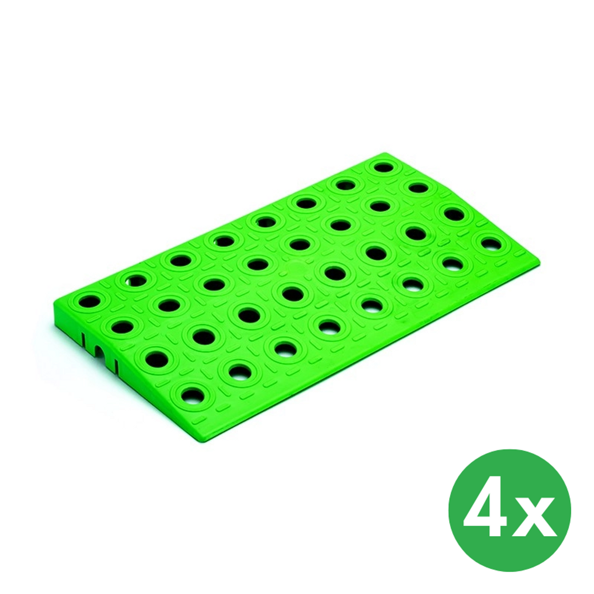 GripTil gerade Rampe, 4 Stück, grün