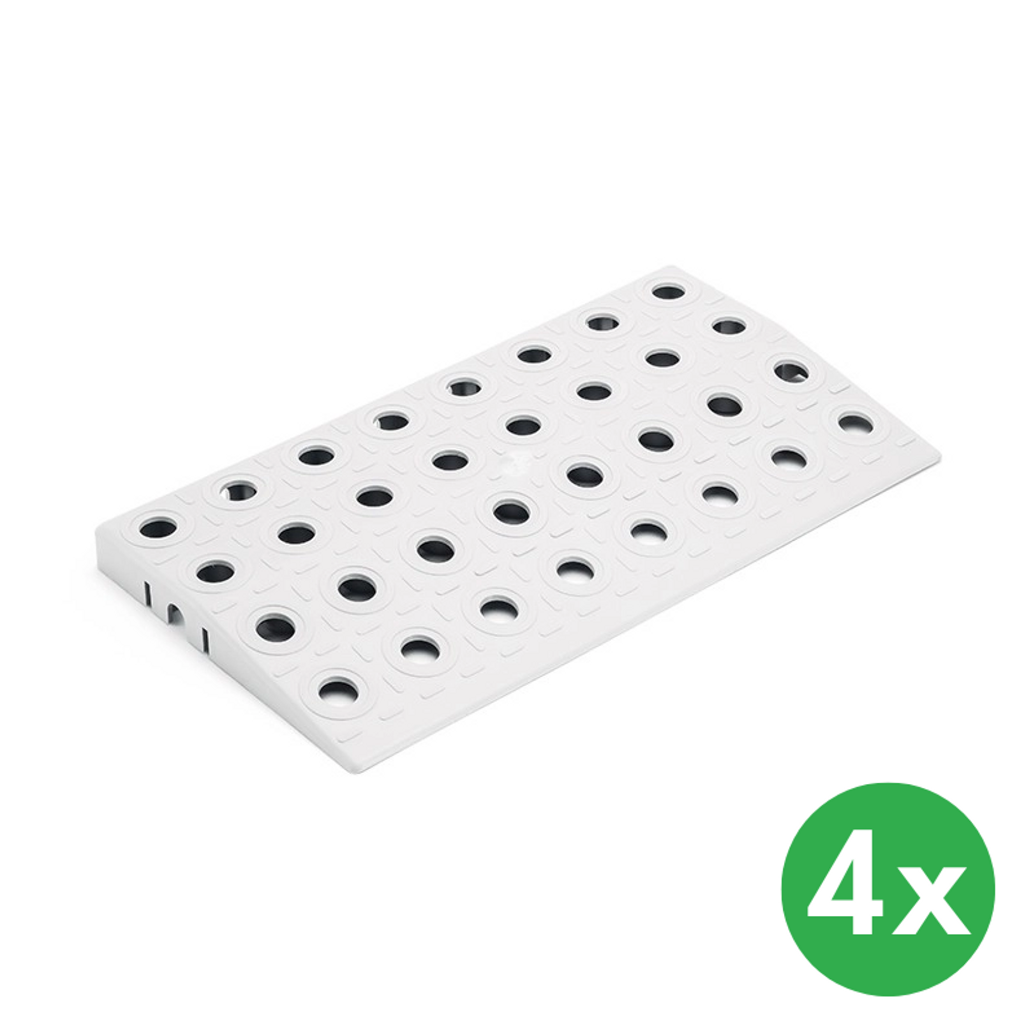 GripTil gerade Rampe, 4 Stück, weiß