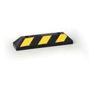 Gumový parkovací doraz s reflexnou fóliou, dĺžka 550 mm, výška 100 mm