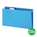Hängemappen A4, blau, 25 Stk.