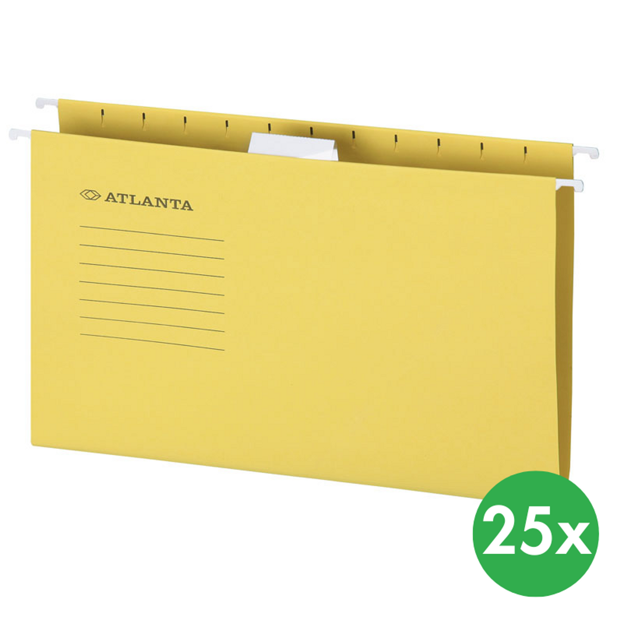 Hängemappen A4, gelb, 25 Stk.