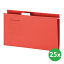 Hängemappen A4, rot, 25 Stk.