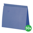 Hängemappen mit Schnellhefter A4, blau, 50 Stk.