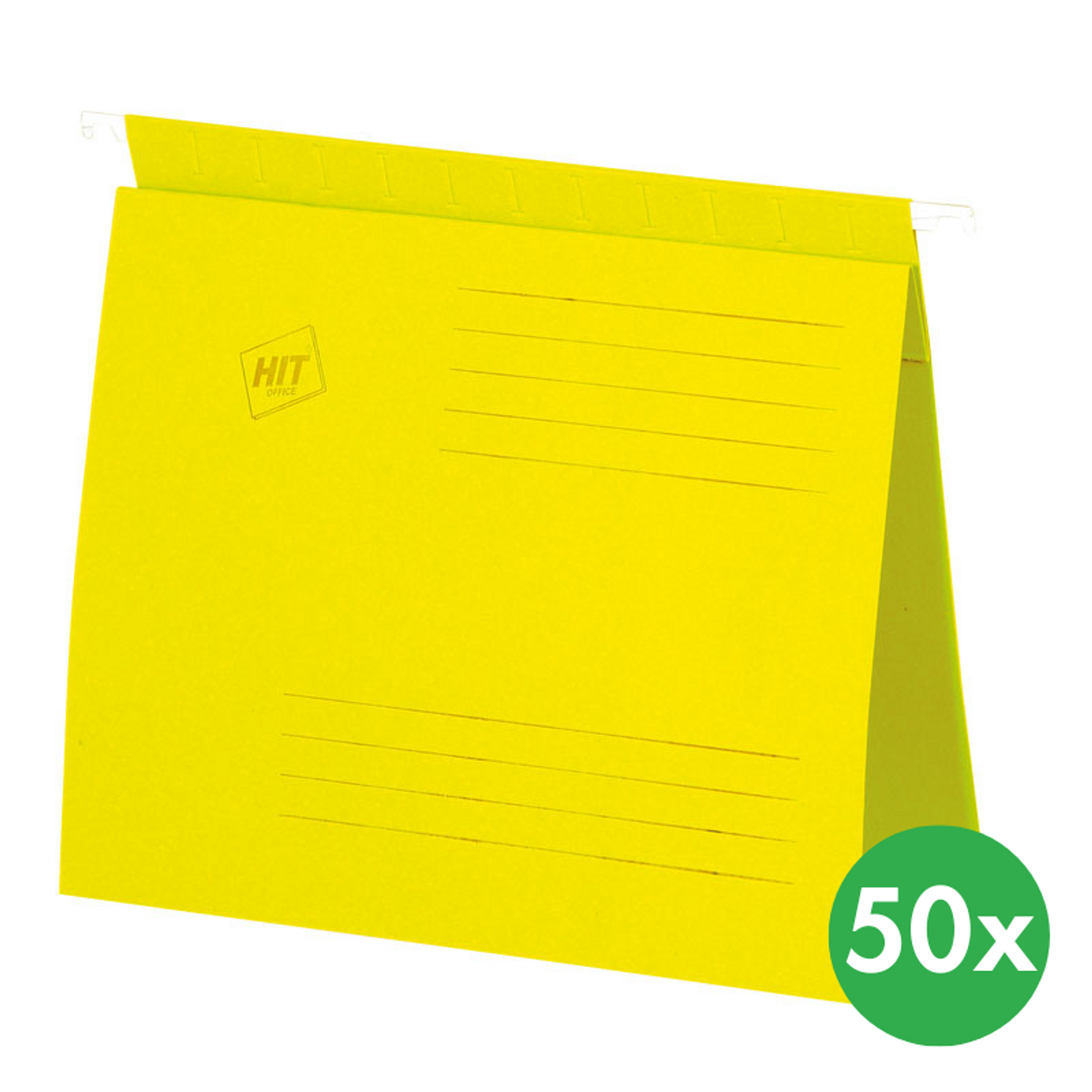 Hängemappen mit Schnellhefter A4, gelb, 50 Stk.