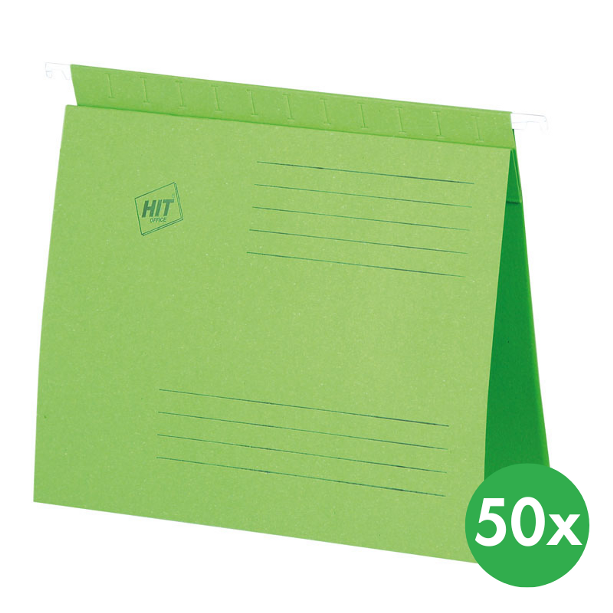 Hängemappen mit Schnellhefter A4, grün, 50 Stk.