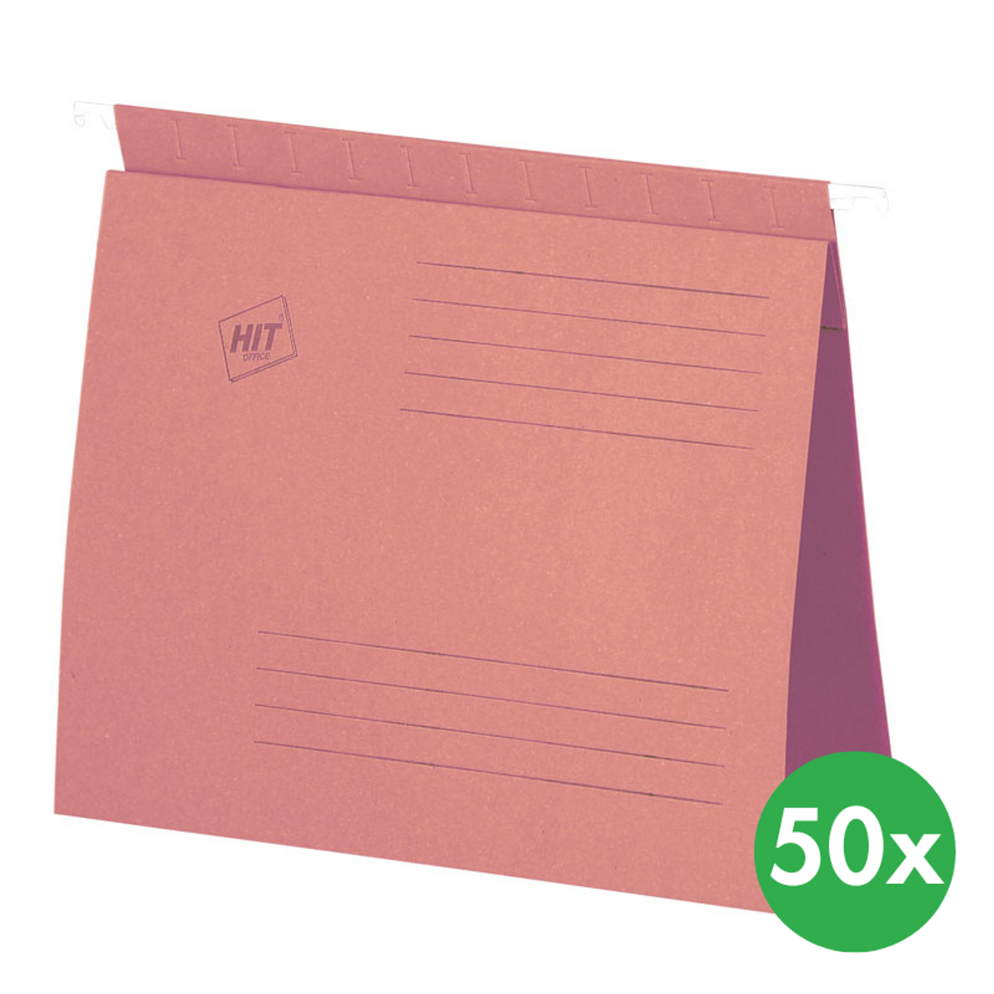 Hängemappen mit Schnellhefter A4, rosa, 50 Stk.
