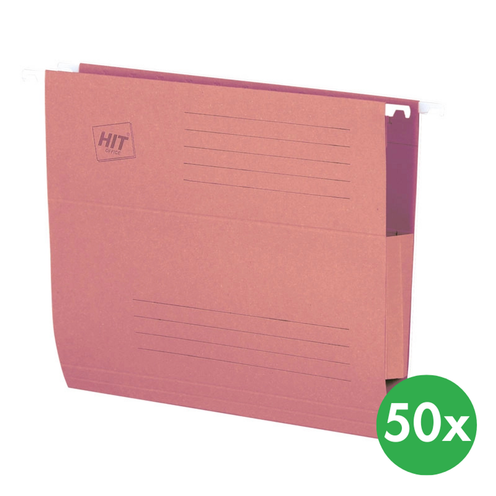 Hängemappen mit seitlichen Fröschen, rosa, 50 Stk.