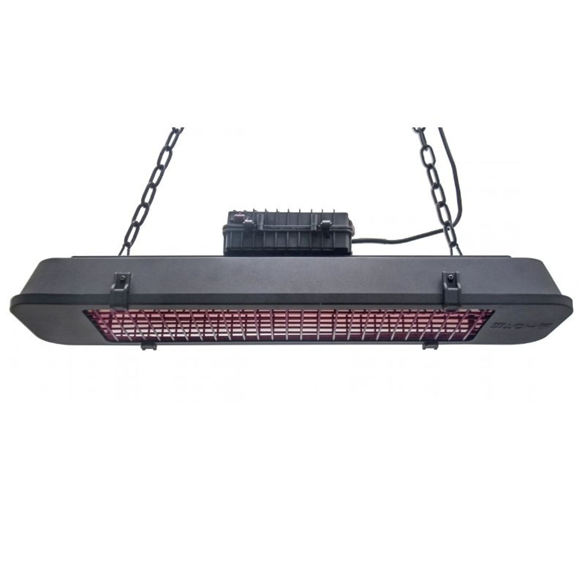 Hängender Terrassen-Infrarotstrahler, 2500 W, schwarz Hängender Terrassen-Infrarotstrahler, 2500 W, schwarz