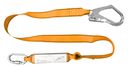 Halteseil mit Absturzsicherung, 2 m, Stahlkarabiner