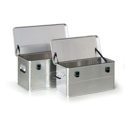 Hliníkové přepravní bedny sada 59 + 91 litrů