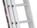 Hliníkový trojdílný žebřík ALVE PREMIUM s nášlapy, 3x8 příček, délka 5,25 m
