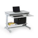 Höhenverstellbarer Ausziehtisch, 900 x 500 mm, fahrbar