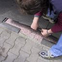 Hohe Rampe "UNTER" für Kunststoffplatten REPLAST, 43 mm