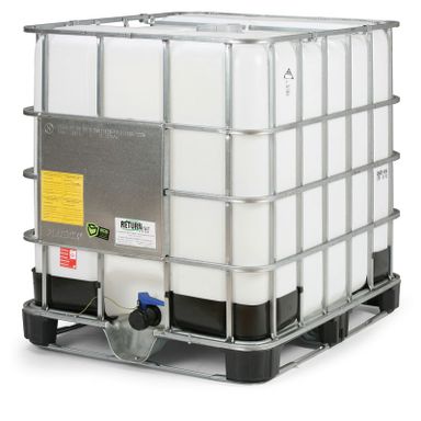 IBC kontejner 1000 L, paleta kov/plast, nový
