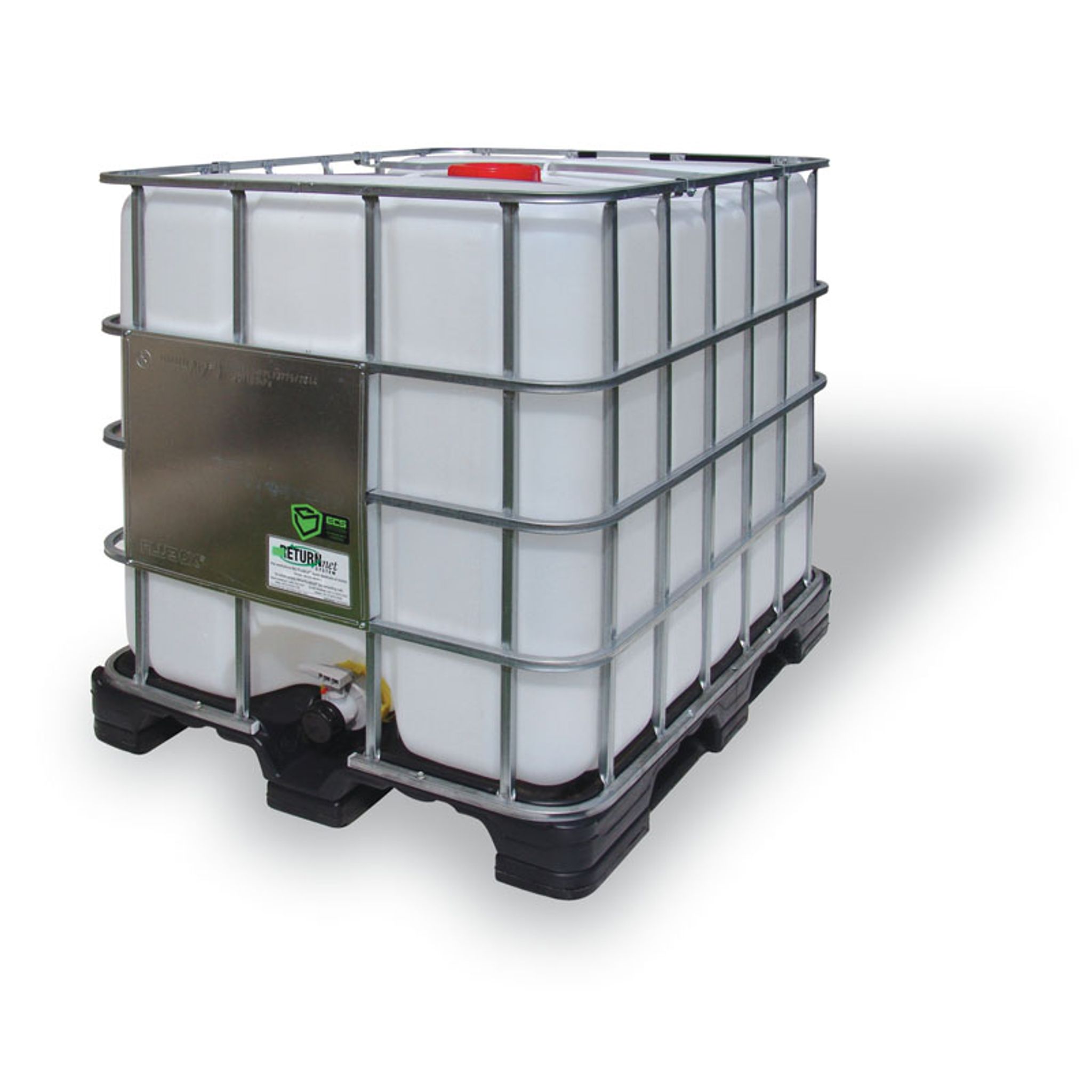 IBC kontejner 1000 L, plastová paleta, nový