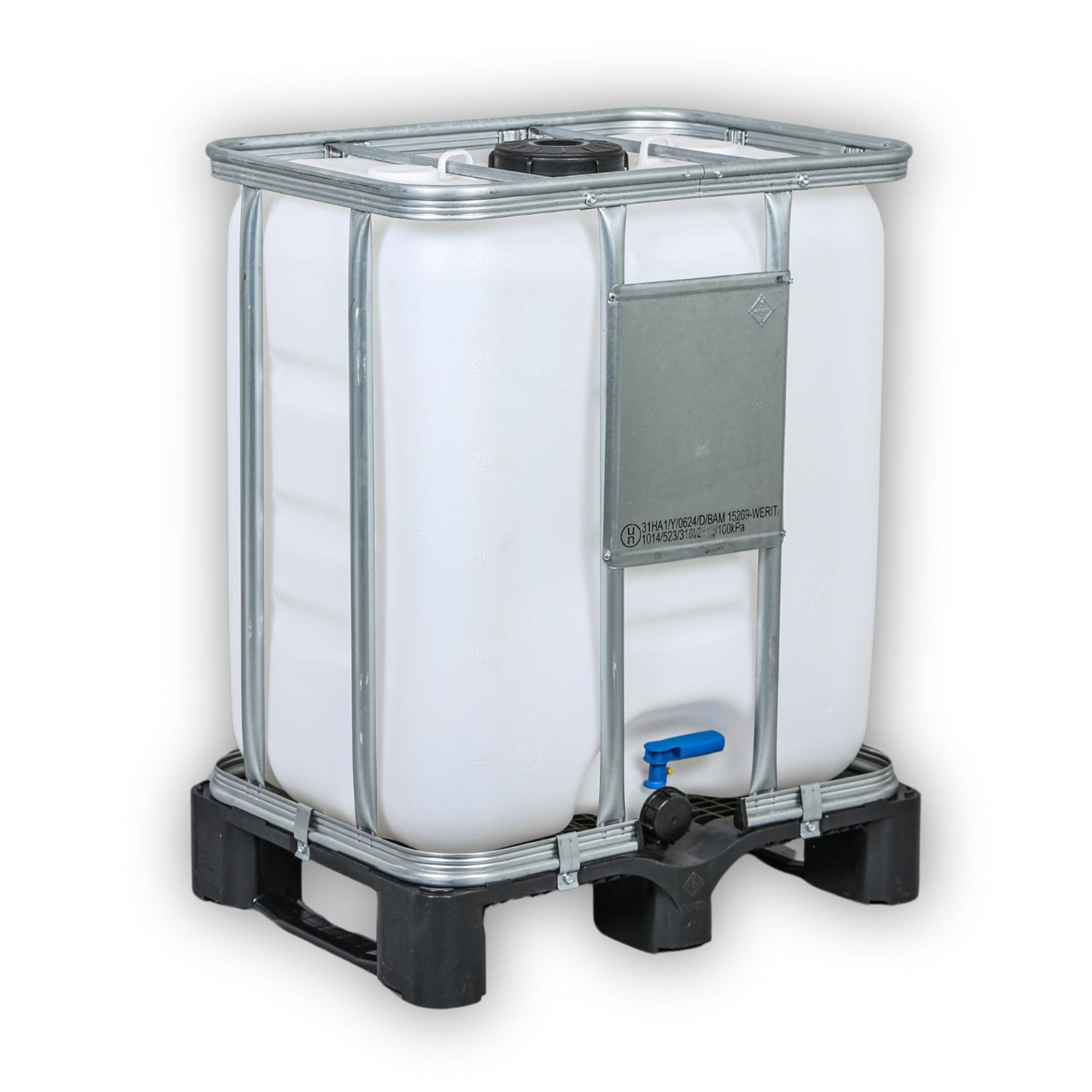 IBC kontejner 300 L, plastová paleta