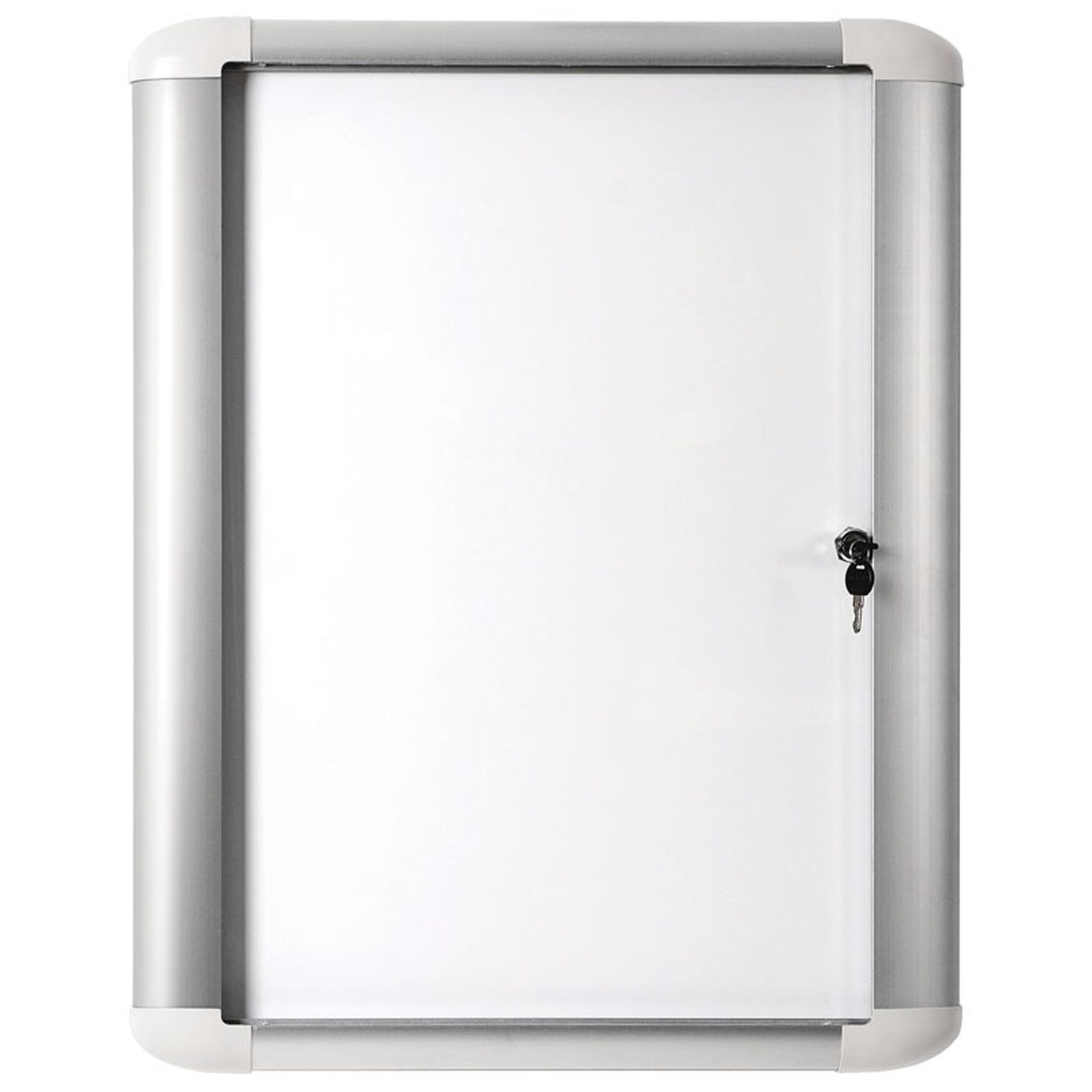 Interne Informationsvitrine MASTER, magnetisch, 816 x 995 mm