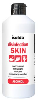 ISOLDA Disinfection SKIN, żel dezynfekujący do rąk, 5x 500 ml