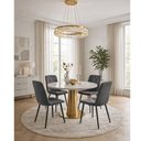 Jedálenská stolička MARVIN, sivá