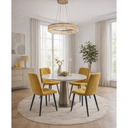 Jedálenská stolička MARVIN, žltá