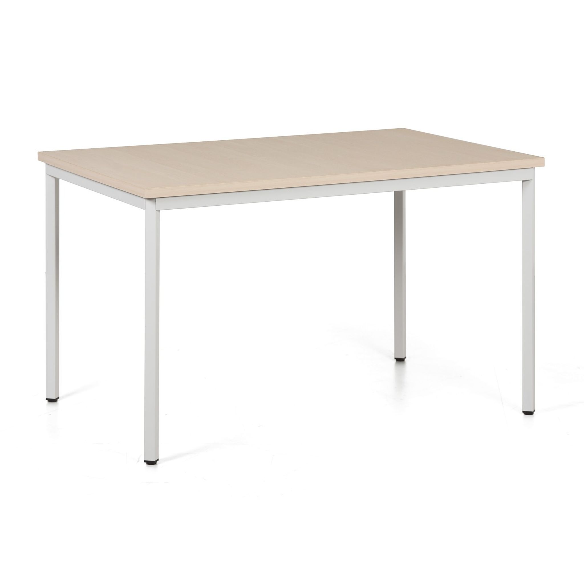 Jedálenský stôl TRIVIA, sivá podnož, 1200 x 800 mm