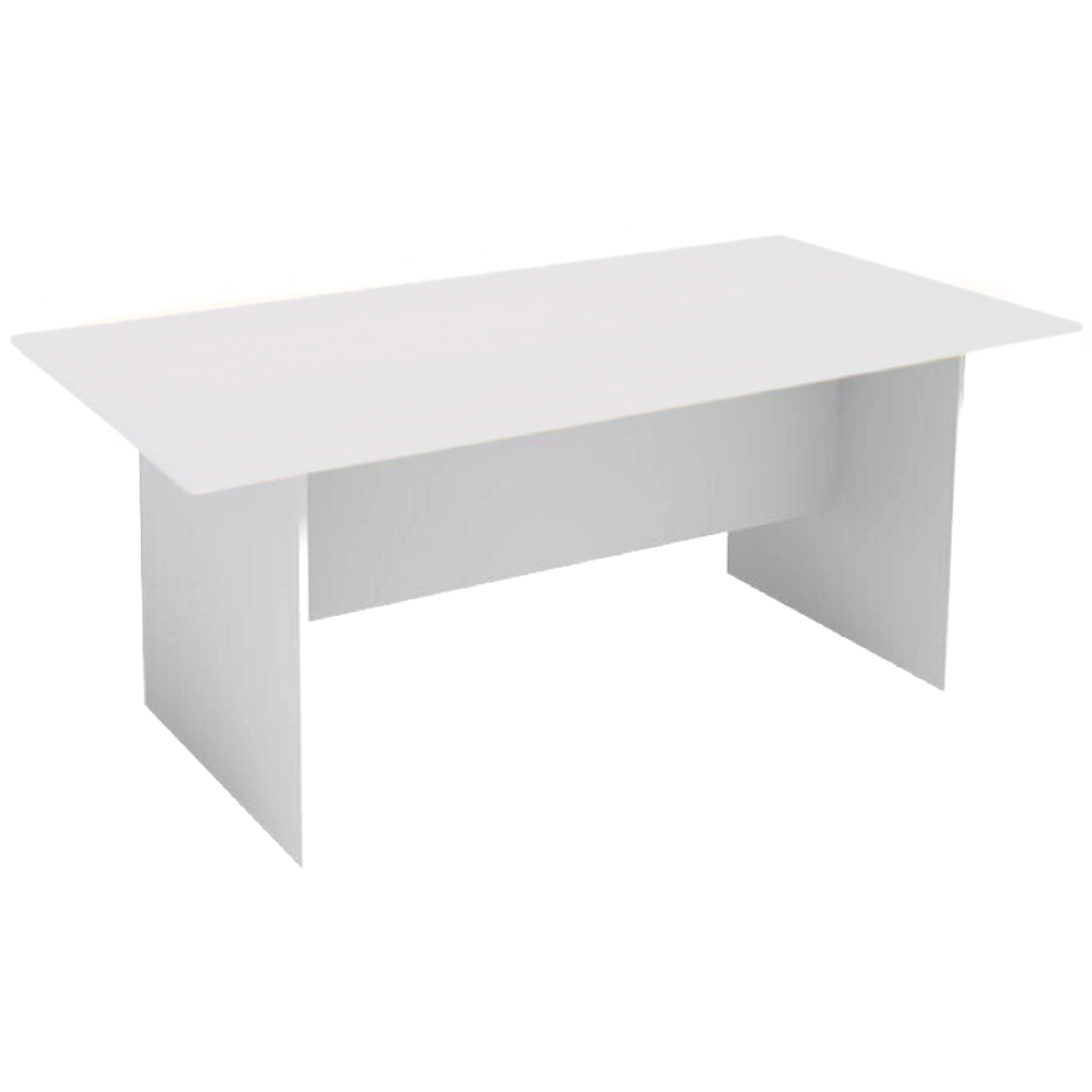 Jednací kancelářský stůl PRIMO WHITE, 180x90 cm, bílá