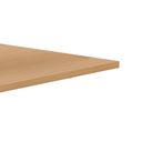 Jednací kancelářský stůl WIDE, 200x80 cm, buk