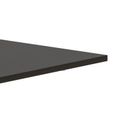 Jednací kancelářský stůl WIDE, 220x80 cm, wenge