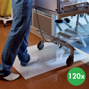 Jednorázová hygienická čistící rohož 66 x 114 cm, 4 x 30 ks, bílá