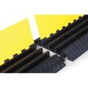 Kabelový most, ochrana kabelů, délka 0,9 m, šířka 500 mm, 3 otvory 65x65 mm