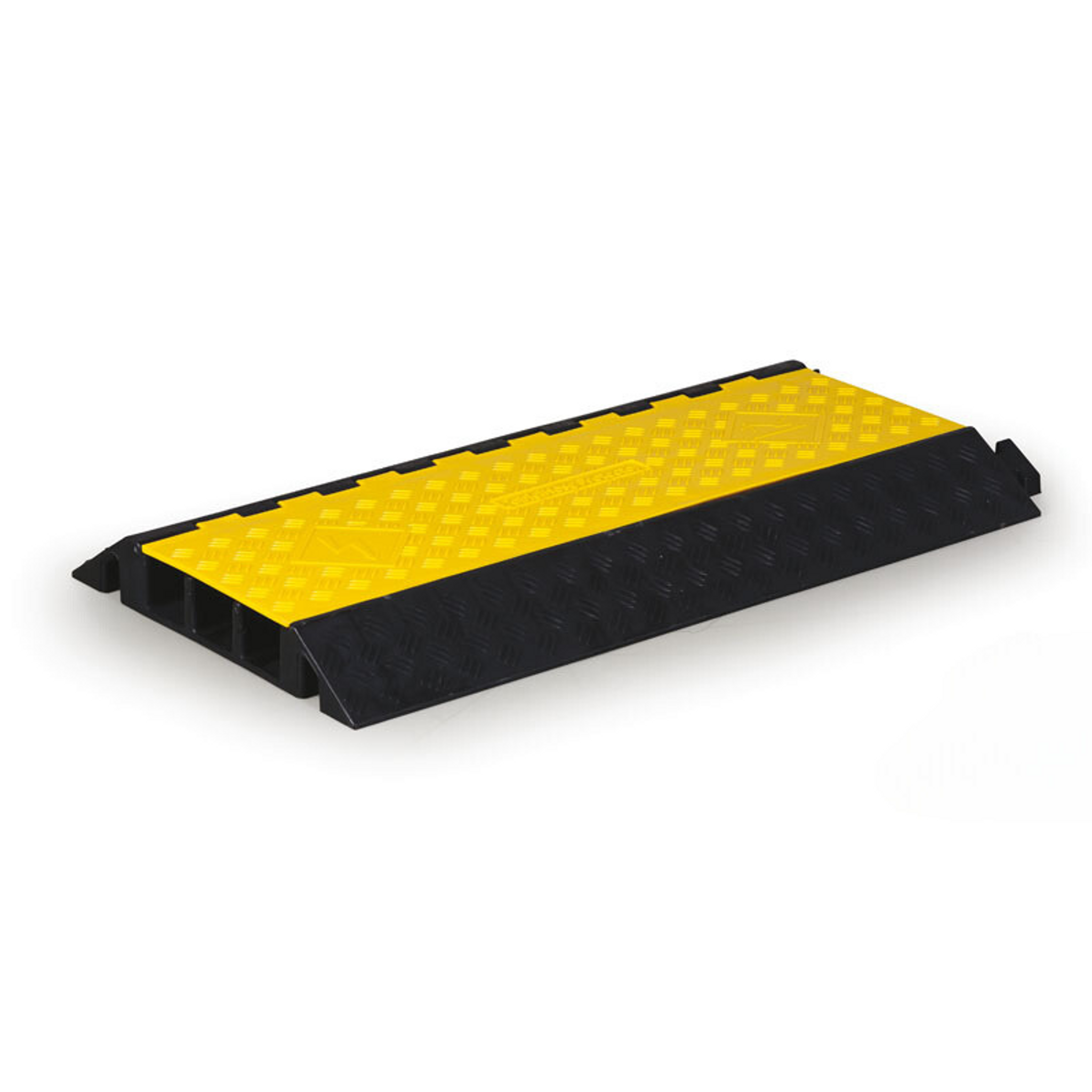 Kabelový most, ochrana kabelů, délka 9 m, šířka 500 mm, 3 otvory 65x65 mm