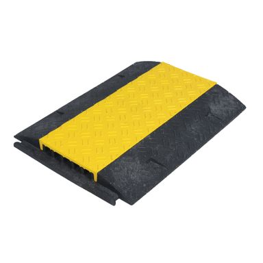 Kabelový most spojovatelný, délka 0,8 m, šířka 600 mm, 5 otvorů, žlutý