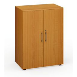 Kancelárska skriňa s dverami PRIMO 2023, 800 x 420 x 1087 mm, čerešňa