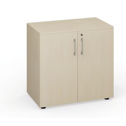 Kancelárska skriňa s dverami PRIMO 2023, 800 x 640 x 742 mm, 1 polica, breza