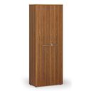 Kancelárska skriňa s dverami PRIMO WOOD, 800 x 420 x 2128 mm, orech