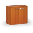 Kancelárska skriňa s dverami PRIMO WOOD, 800 x 420 x 740 mm, čerešňa